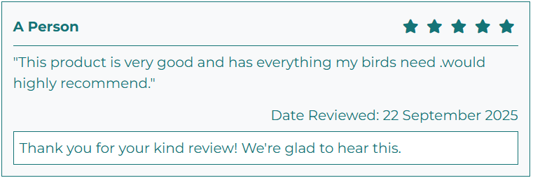 Orego-Stim Avian Complete Review